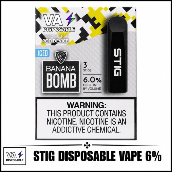 Stig Disposable Vape In Dubai, UAE 6% Nicotine