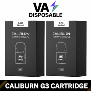 Uwell Caliburn G3 Pod Cartridge 4 Pc/Pack Uwell Caliburn G3 Pod Cartridge 4 Pc/Pack