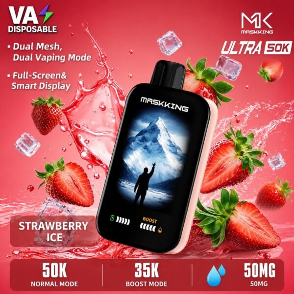 Maskking Ultra 50000 Puffs Disposable 50mg in the UAE
