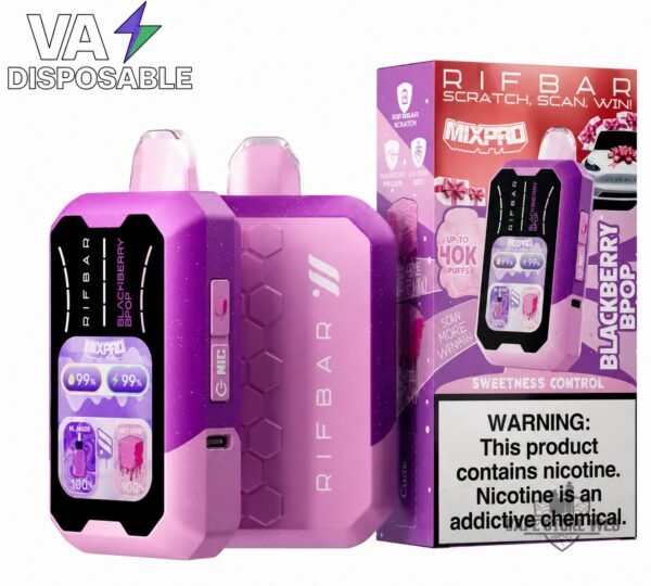 Rifbar Mixpro 40K 50mg Disposable Vape in UAE