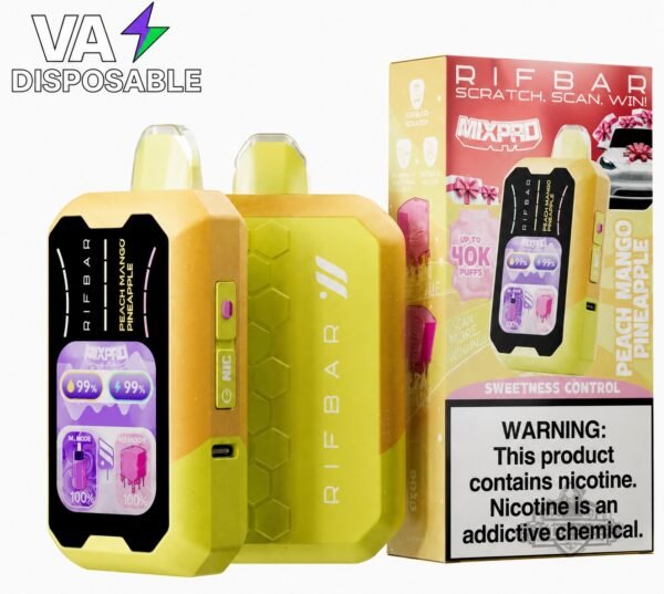 Rifbar Mixpro 40K 50mg Disposable Vape in UAE