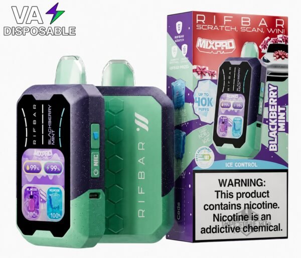 Rifbar Mixpro 40K 50mg Disposable Vape in UAE