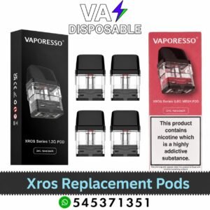 Vaporesso Xros Replacement Pods (Pack of 2 Pcs) In UAE Vaporesso Xros Replacement Pods (Pack of 2 Pcs) In UAE