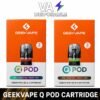 Geekvape Q Pod Cartridge 3ml 3pc/Pack Geekvape Q Pod Cartridge 3ml 3pc/Pack