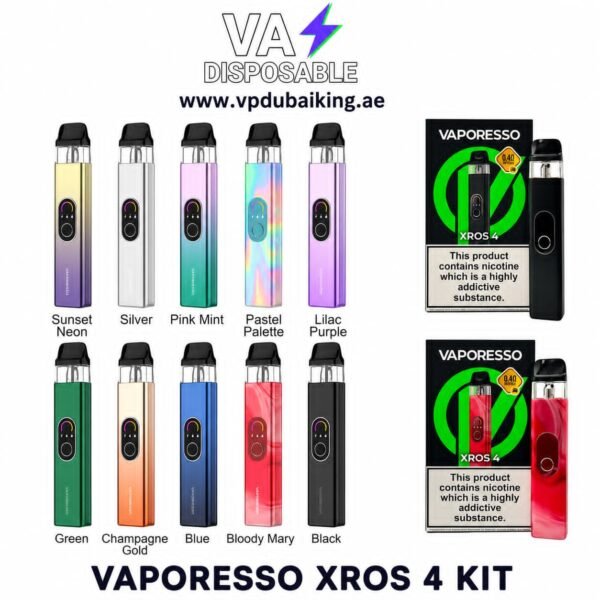 download (11) Vaporesso Xros 4 Kit 1000mAh Pod System