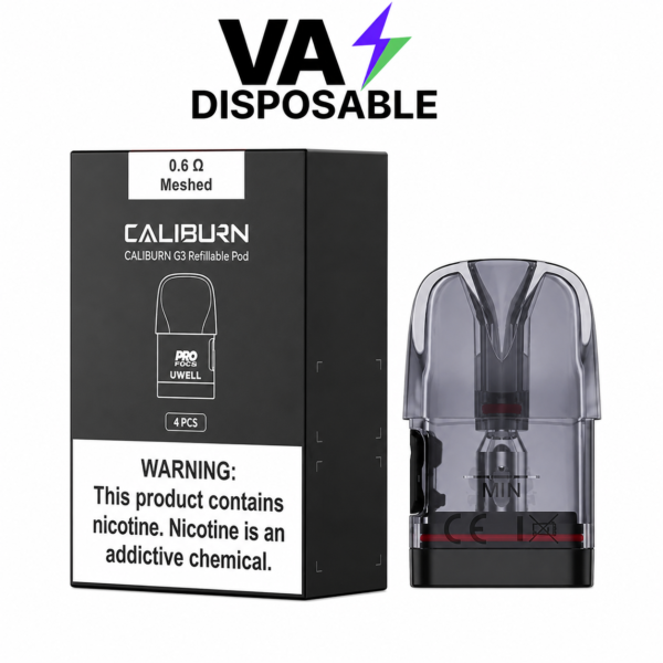 ea5c68a8-c526-46da-a334-ec1bc0850a18 Uwell Caliburn G3 Pod Cartridge 4 Pc/Pack