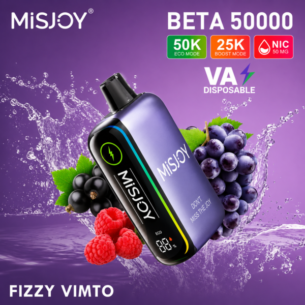 0401d9dc-201d-4e2d-8f4f-28e301b14741 Misjoy Beta 50000 Puffs 50mg Disposable in Dubai