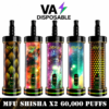 MFU Shisha X2 60000 Puffs Hookah Disposable Vape 5MG MFU Shisha X2 60000 Puffs Hookah Disposable Vape 5MG