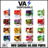 24e0487d-ebf4-421a-bf26-4880ece819d9 MFU Shisha X2 60000 Puffs Hookah Disposable Vape 5MG
