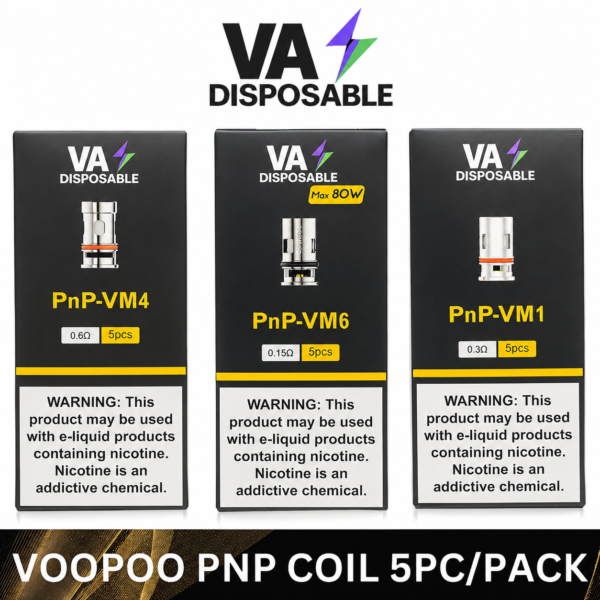 VooPoo PnP Replacement Coils Series 5Pc/Pack VooPoo PnP Replacement Coils Series 5Pc/Pack