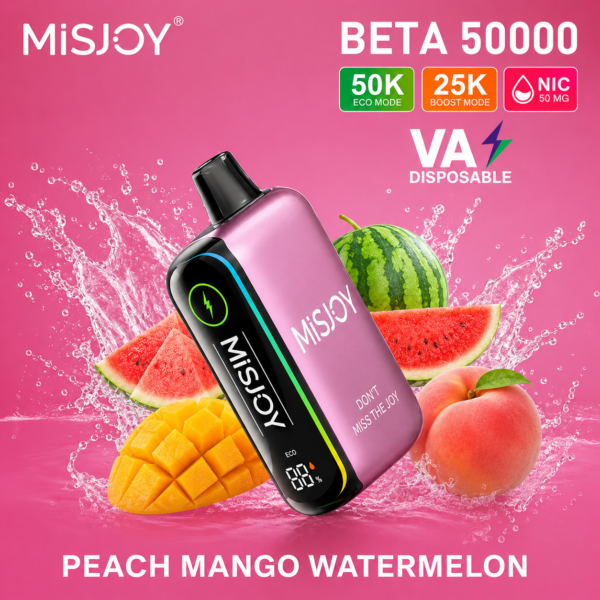 5f5bb91b-6d82-4fd4-8f4d-8ce03b5b906a Misjoy Beta 50000 Puffs 50mg Disposable in Dubai