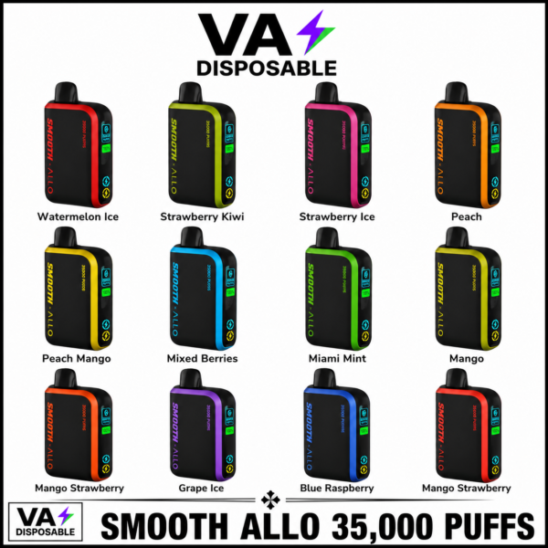 Smooth Allo 35000 Puffs Disposable Vape 20MG In Dubai