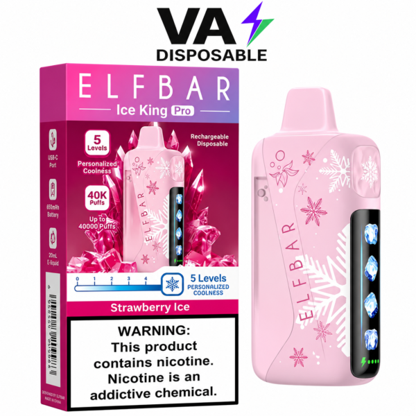 Elf Bar Ice King Pro 40000 Puffs Disposable Vape in Dubai