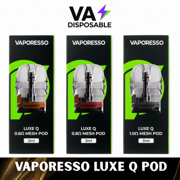 Vaporesso Luxe Q Replacement Pods 4Pc/pack Vaporesso Luxe Q Replacement Pods 4Pc/pack