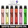 Yuoto 3000 Puffs Disposable Vape in Dubai