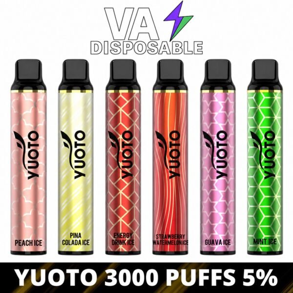 Yuoto 3000 Puffs Disposable Vape in Dubai