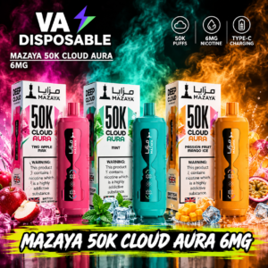 Mazaya 50K Cloud Aura 6mg Disposable Vape Mazaya 50K Cloud Aura 6mg Disposable Vape