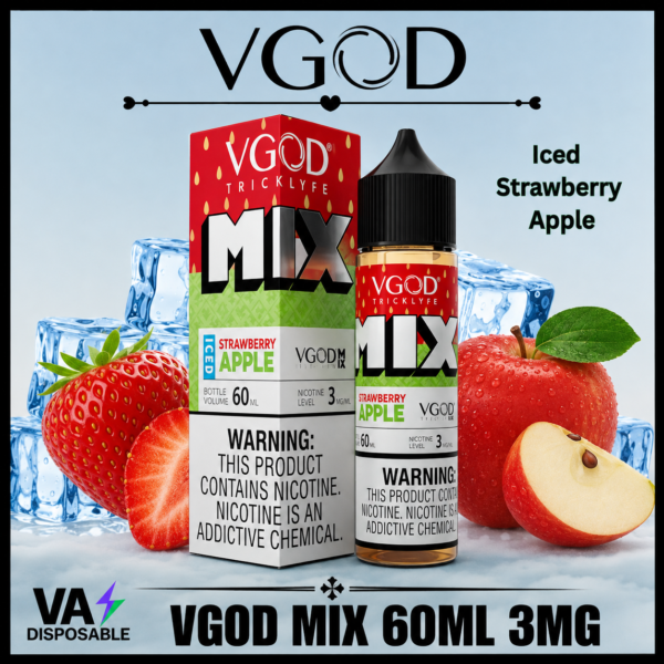 Vgod Mix 60ML 3MG Vape Juice in Dubai