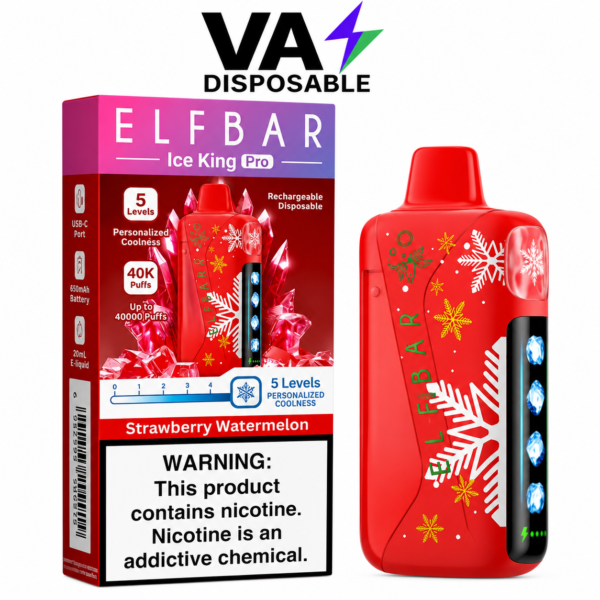 Elf Bar Ice King Pro 40000 Puffs Disposable Vape in Dubai