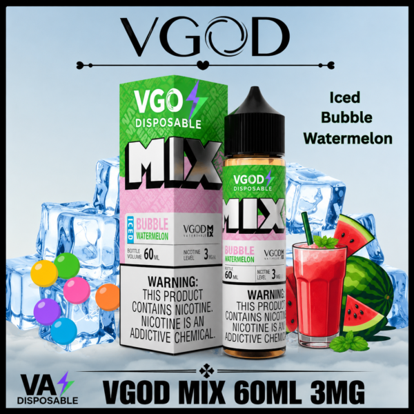 Vgod Mix 60ML 3MG Vape Juice in Dubai
