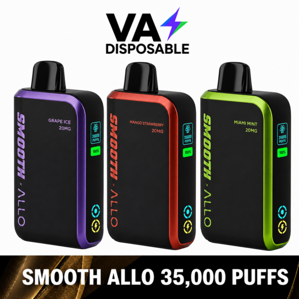 Smooth Allo 35000 Puffs Disposable Vape 20MG In Dubai