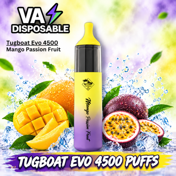 db46158e-82a5-48f0-ad04-58ccb5ff1603 Tugboat Evo 4500 Puffs 50mg | Best Tugbaot Disposable