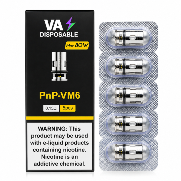 ff18f9c7-7c1c-486b-adf9-937e9c19c157 VooPoo PnP Replacement Coils Series 5Pc/Pack
